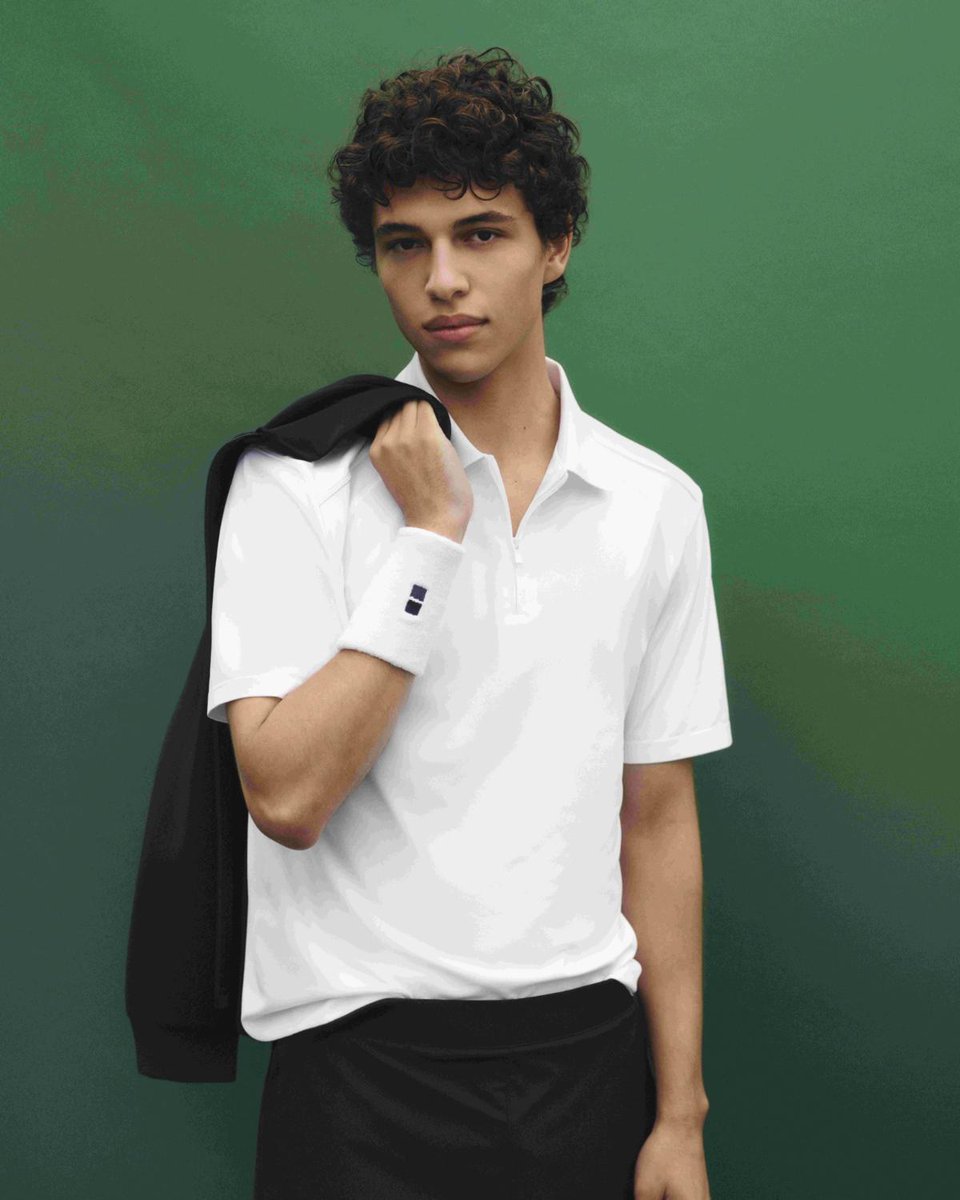 ロジャーフェデラー着用 UNIQLO ホワイト ポロシャツ ユニクロ」がロジャー・フェデラーとのコラボコレクション2026年春夏