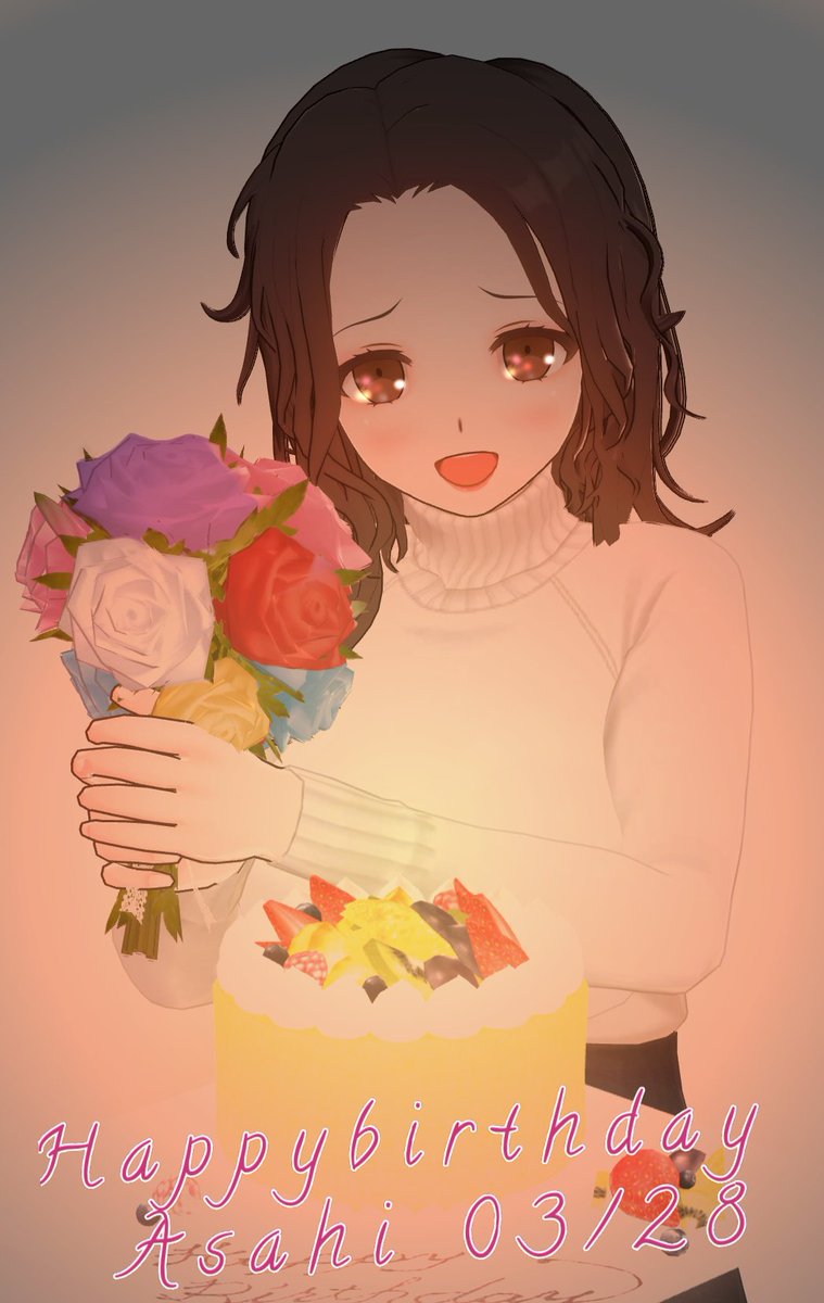 haimakisan's tweet photo. #カスタムキャスト
今日は旭緋さんの誕生日🎂✨ https://t.co/R69xTJbQMm