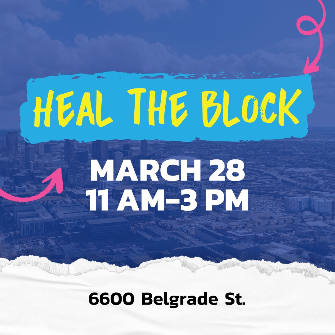 New Orleans Health Department tweet media
