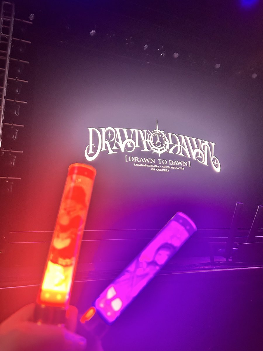 DefintelyNotJoh's tweet photo. Over 12+ hours later, No matter the scuff or obstacles this journey had. 
This outcome was inevitable 
At the barricade giving 110% for my 2 Myth oshis 

LET IT RIDE
 #TakoTori1stConcert #DrawnToDawn https://t.co/bSEnxScJFU