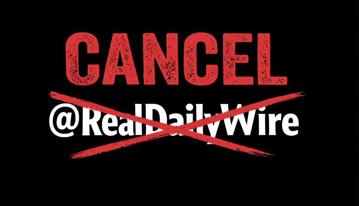 #SaintsOnX cancel <a href="/realDailyWire/">Daily Wire</a>