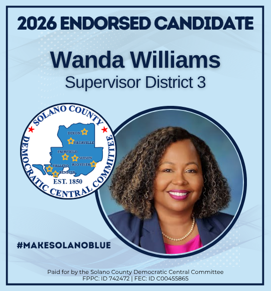 solanodems's tweet photo. Please support Wanda Williams, our endorsed candidate for County Supervisor, District 3: https://t.co/Z1HcPluS3g https://t.co/M4UEdLUrm2
