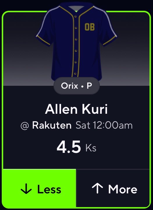🔒 NPB LOCK 🔒

Join for FULL slip:
discord.gg/qCUKvYxTkn 

#SportsBettingX #PrizePicks #Esports #RocketLeague #DOTA2 #Apex #Valorant #CS2 #Tennis #MLB #NBA #WNBA #NFL #KBO #NPB #Money #Nuke