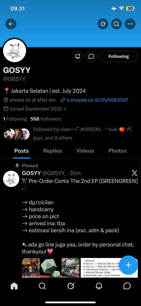 Feyn, M. GO GREENGREEN! tweet media