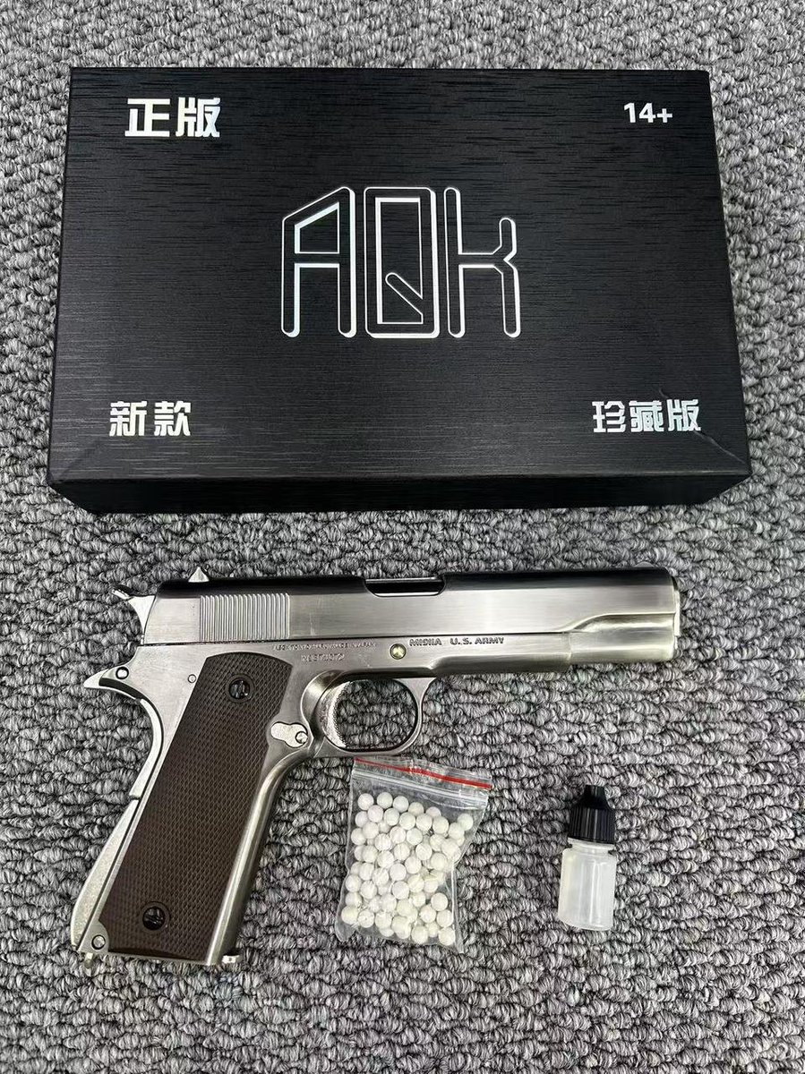 kbuggy33's tweet photo. 全金属仿真模型🔫
带检测报告，
1:1.205复刻
内外合金，
烤漆/钨钢拉丝
刻字清，
质感沉，
重1kg
功能多：
一键快拆等
支持6mm/“豆豆”发射
做工好，
可分解维护
国内快递可发，
私信聊~💬 https://t.co/FdDO5YS5Is