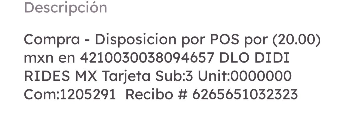Salesiquen's tweet photo. O sea sí me descontaron aún así los $20 por cancelarle al auto que no correspondía con la descripción y no traía placas? @DiDi_Mexico https://t.co/noy6A0jq2z