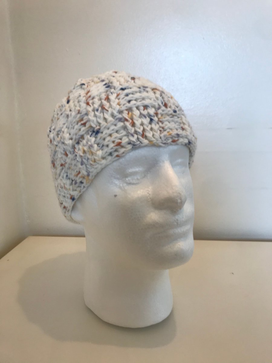 anthonybrighton's tweet image. Small Adult Cream/Speckled Basketweave Beanie - 22" Circumference - anthonybrighton.etsy.com/uk/listing/106…  - #beanie #hat #crochet #handmade #etsy #etsyretwt #ATEtsyRT #Basketweave #anthonybrighton