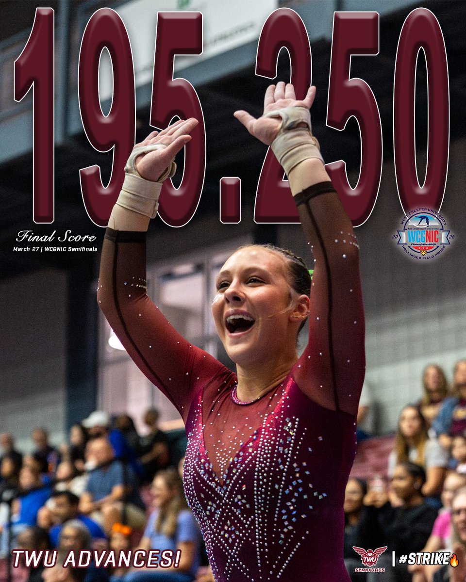 TWU Gymnastics tweet media