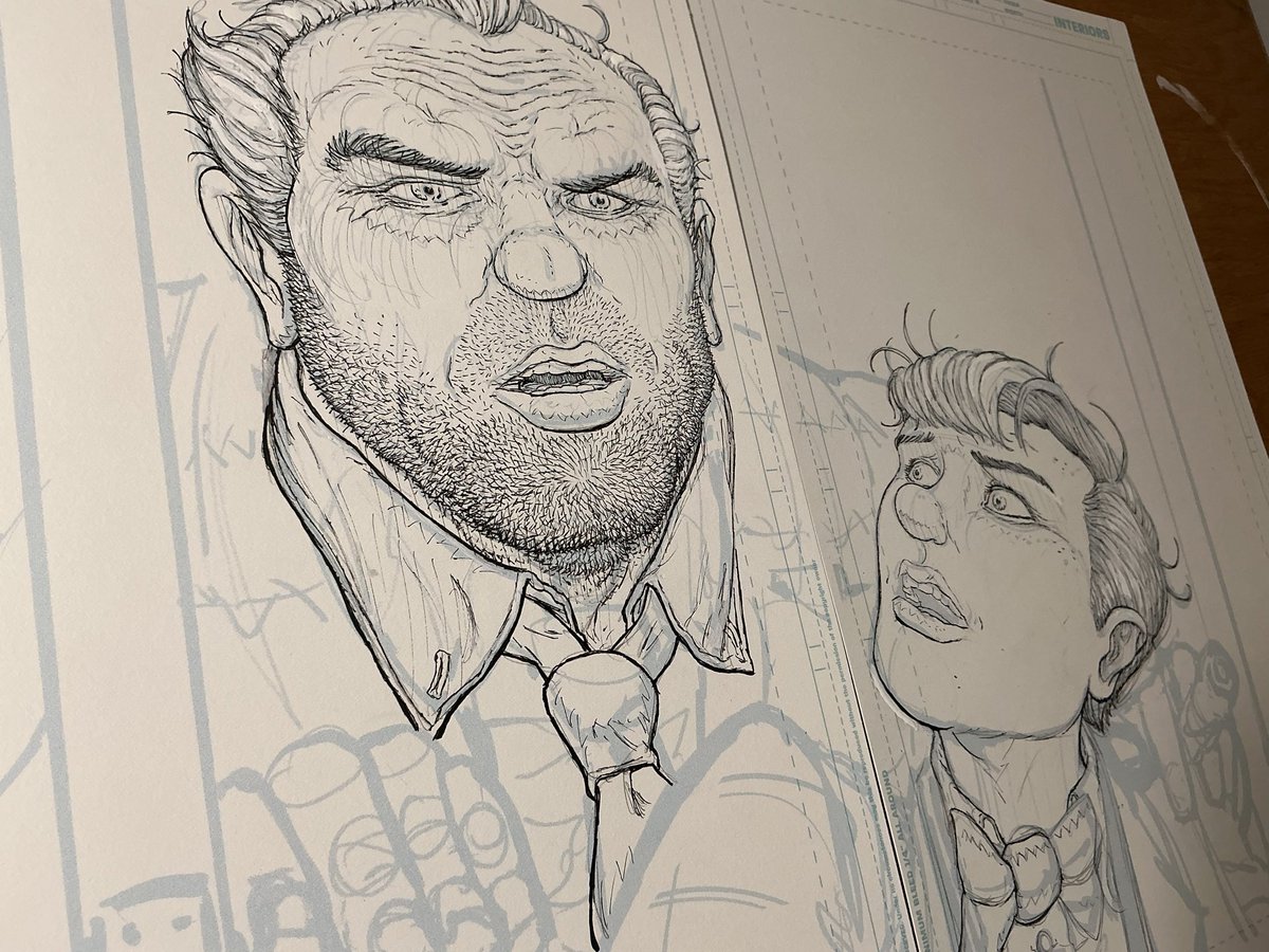 NickPitarra's tweet image. Work in progress… 

#MakeComics #BiZaRrO