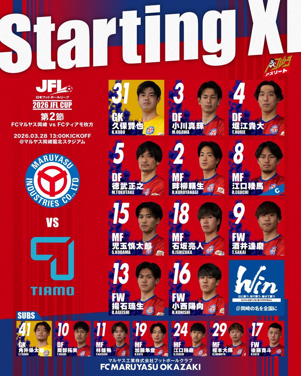 FCマルヤス岡崎official tweet media