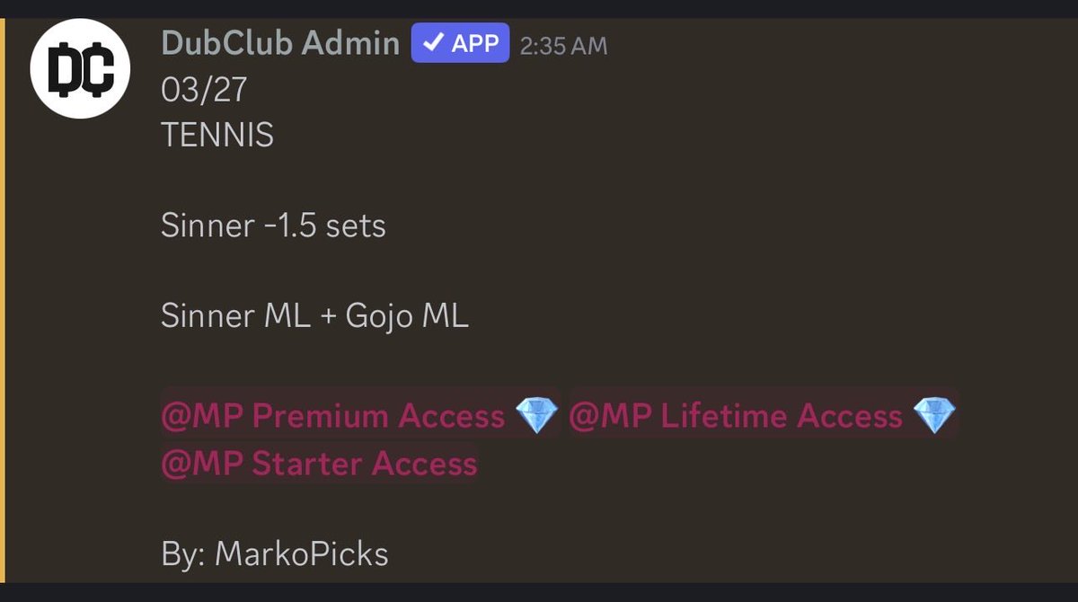 Marko Picks tweet media