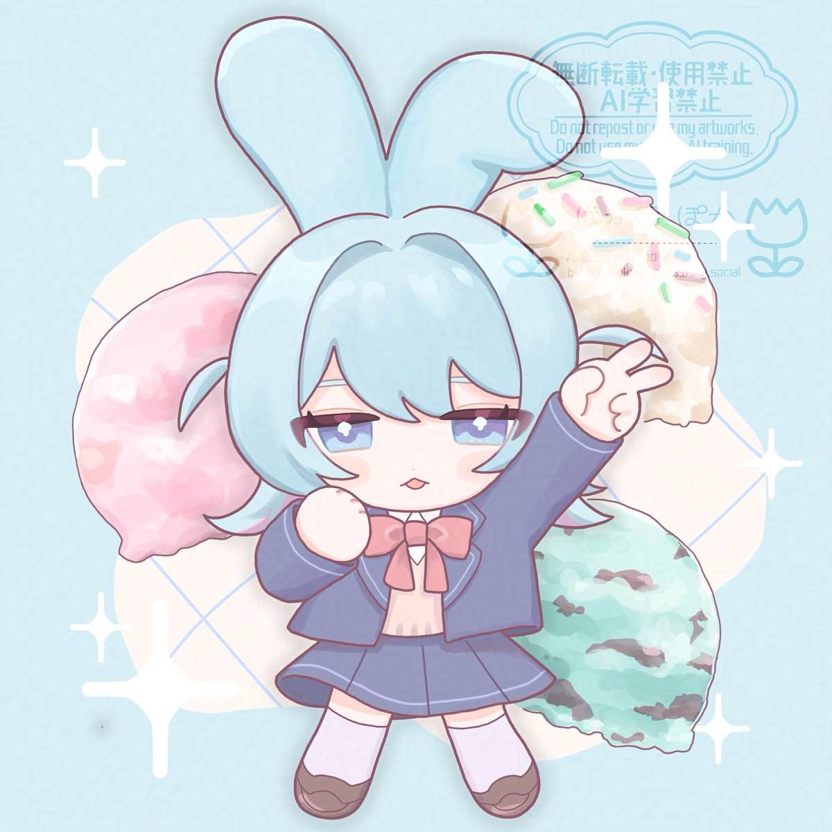 ✧˚₊⋆⸜ 🍨 ⸝⋆₊˚✧ 

 アイスクリーム.ᐟ.ᐟ

 #OC