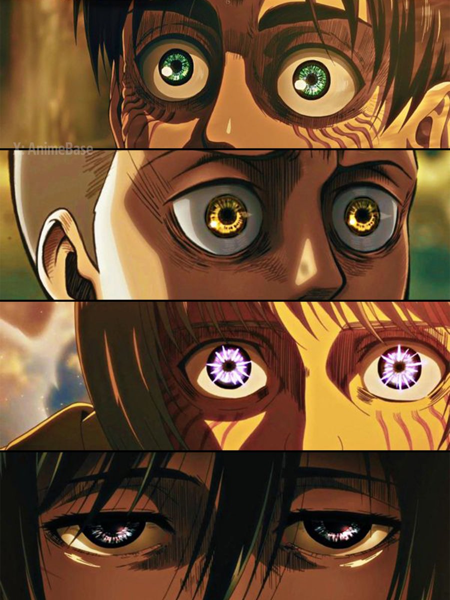 AnimexBase's tweet photo. AOT EYES https://t.co/iA5jwJm022
