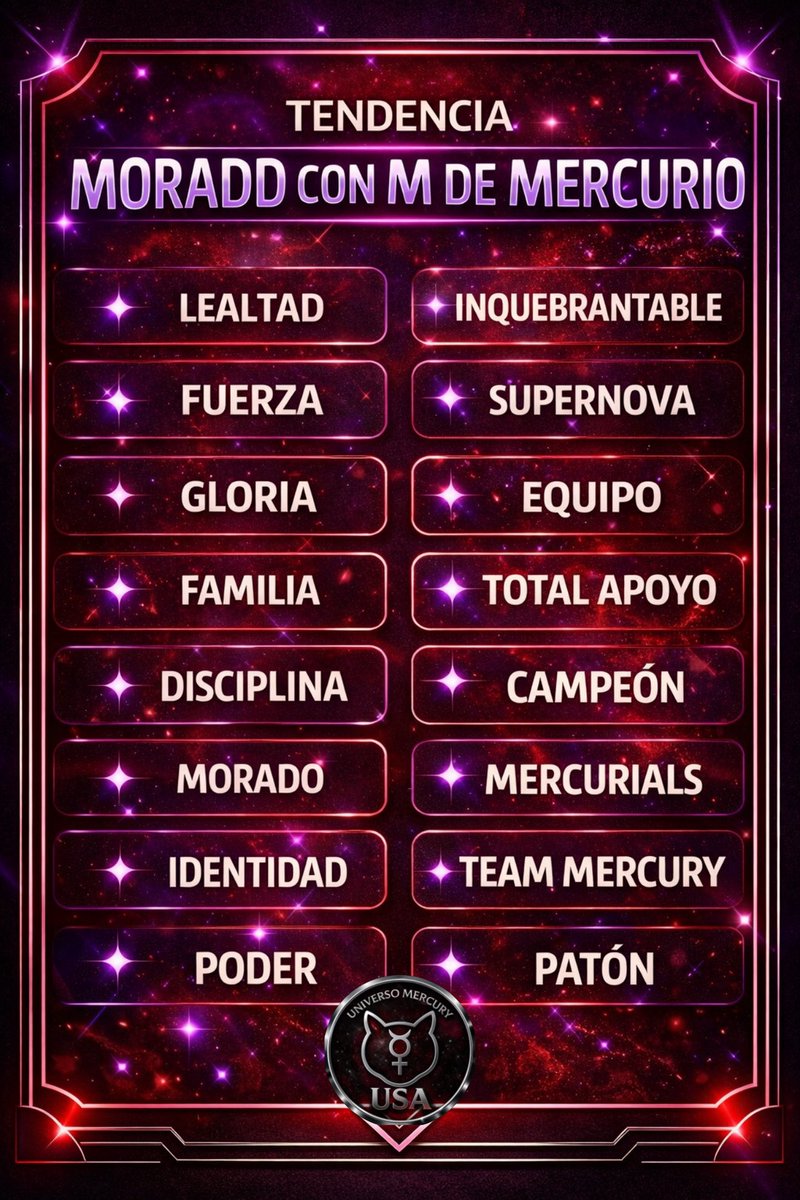 Universo Mercury USA🇺🇸 tweet media