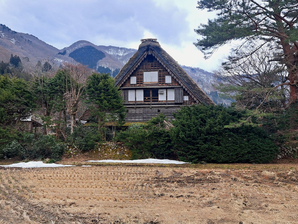CafeShingedo's tweet photo. 白川郷　喫茶 心花洞
ようこそ　白川郷ヘ✨
たった今，イタリア🇮🇹
ローマから｡ジュリアンさんデス。
一緒に写真撮っても良いですか?
と言われ｡
私が過去､アルベロベッロやローマへ行った事は無駄では無かった様ですね➖（笑）
〜〜☕🎶〜〜☕🎶〜〜☕🎶〜〜
白川郷もどんどん進む春の気配。
#春旅 https://t.co/ofOtnZBiSB