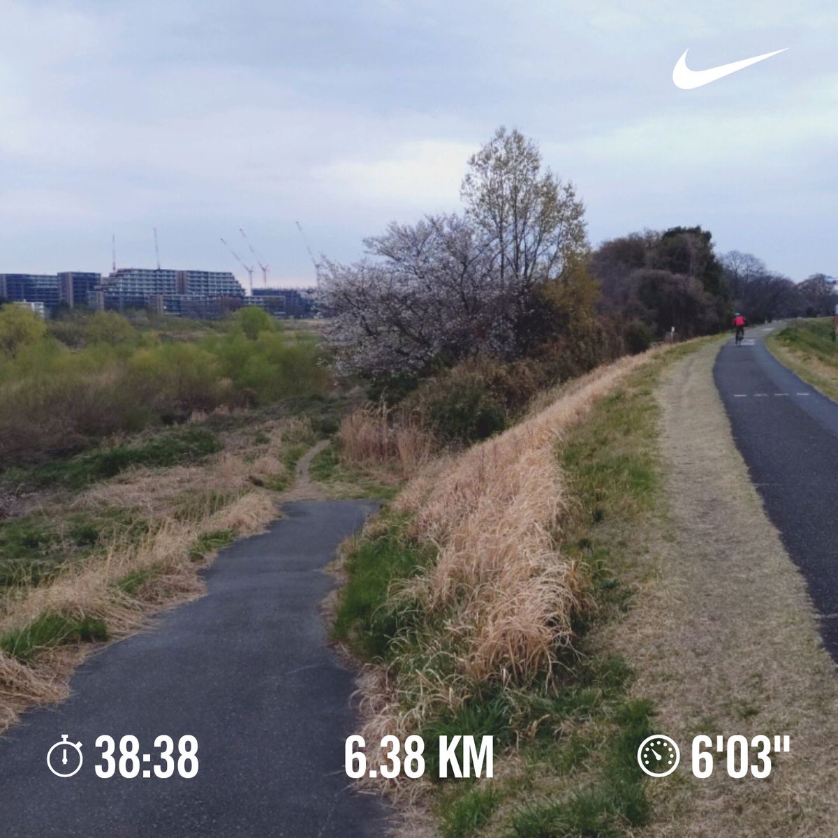 7curiosity's tweet photo. 今朝は1km×5本のインターバル走。

後半力んで足に普段きてたなー。力抜きながらスピード出す感覚を練習していこう。

#朝ラン #ランニング 
👟NIKESTRUCTURE26 https://t.co/P0x8gvp0WL