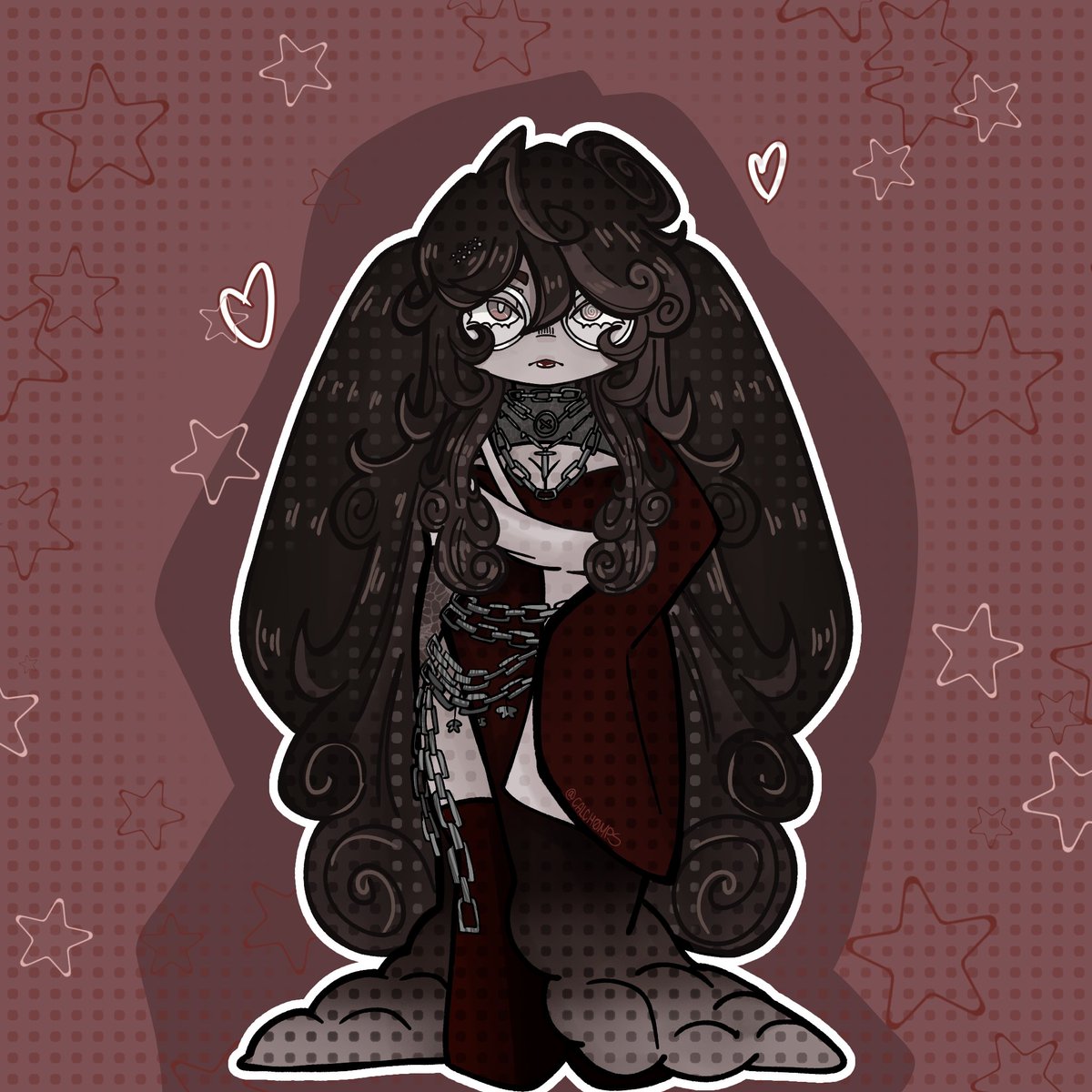 calchomps's tweet photo. ANOTHER ONE JOINS THE CHIBI ARMY!! @FableSinnabun !! 

#vgen #artmoots https://t.co/hAK7H6lhoC