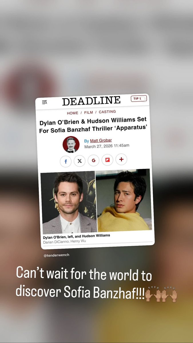 Hudson Williams Updates tweet media