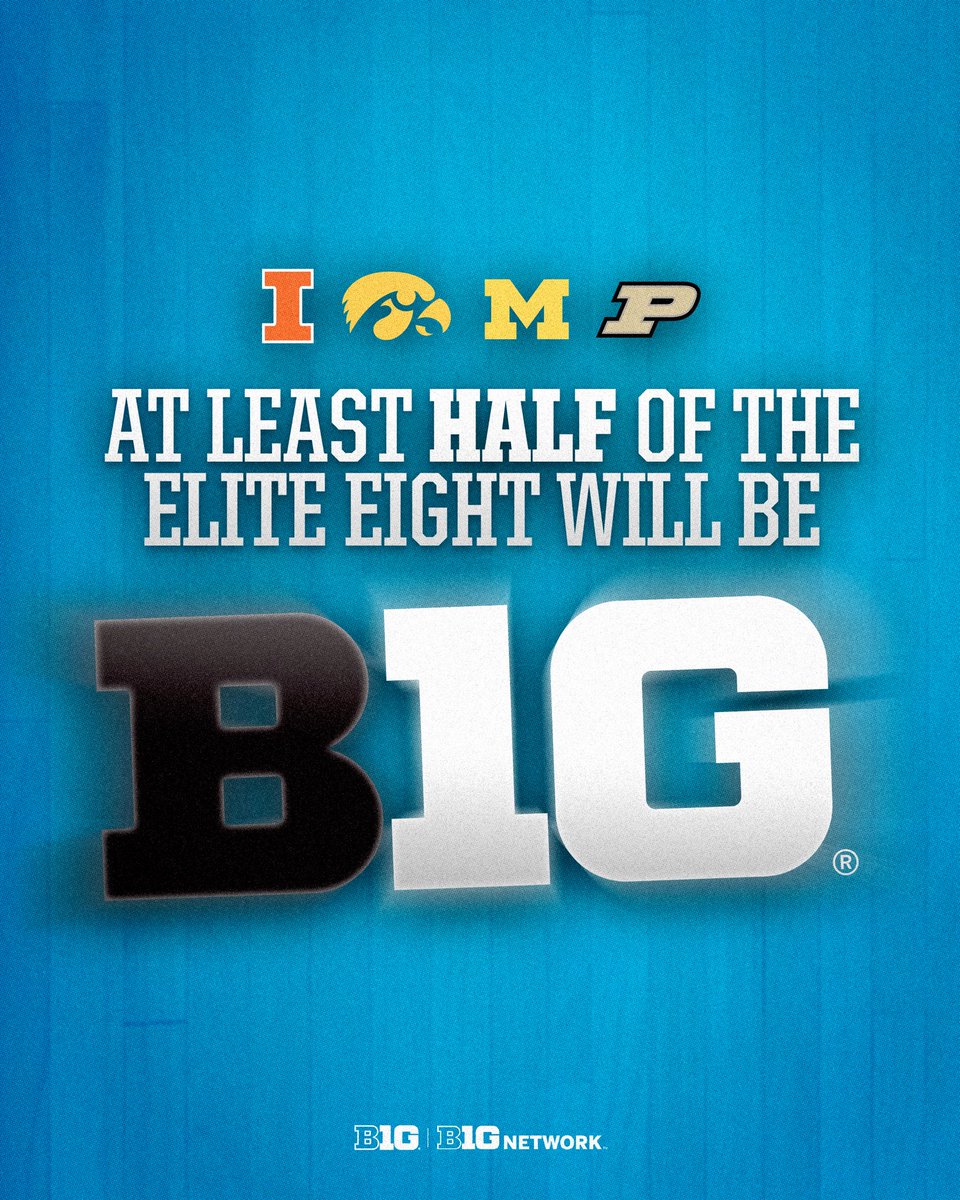 Big Ten Men's Basketball tweet media