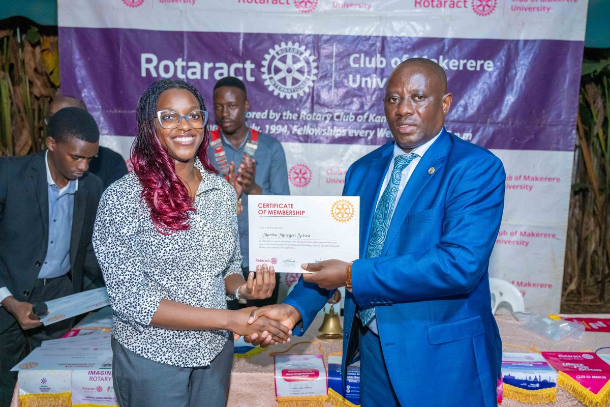 Rotaract Club of Makerere University tweet media