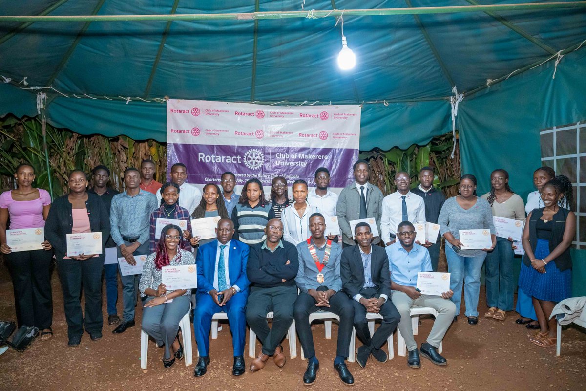 Rotaract Club of Makerere University tweet media