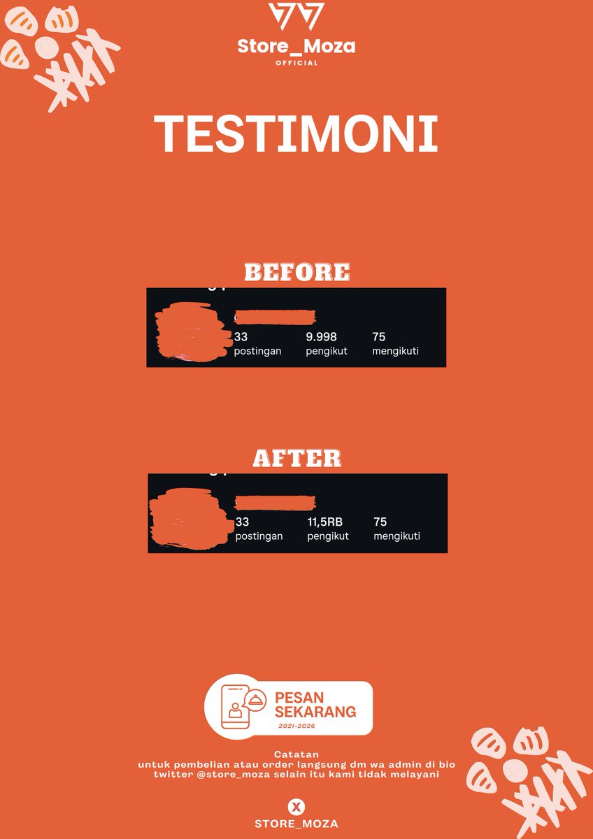 мσzα ❁ | Jual Followers Sosmed tweet media