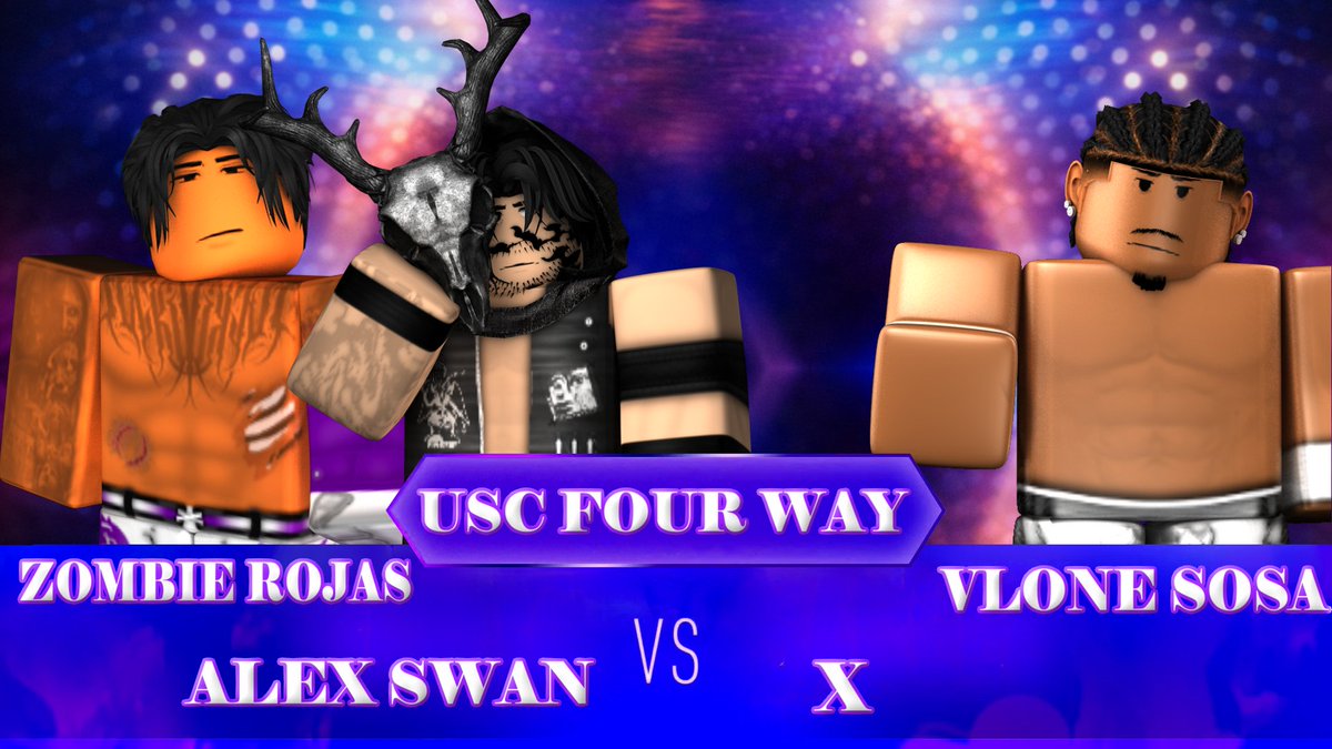 STARDOMRBLX's tweet photo. 現在ROレスリング界を代表するトップ選手3名が激突し、米国王座の新たな王者を決める！

しかし、マチョかカイランのどちらかがこの試合に加わるという状況下で……他の選手たちはどう対応するのだろうか？ https://t.co/NbbocvWDmy