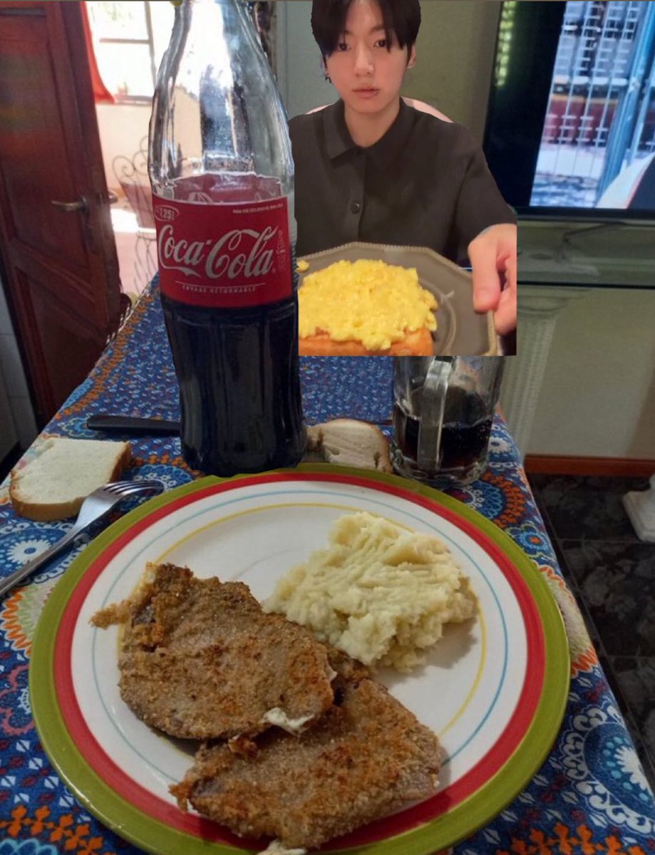 maa, dice jungkook que quiere otra milanesa antes de ir para el estadio