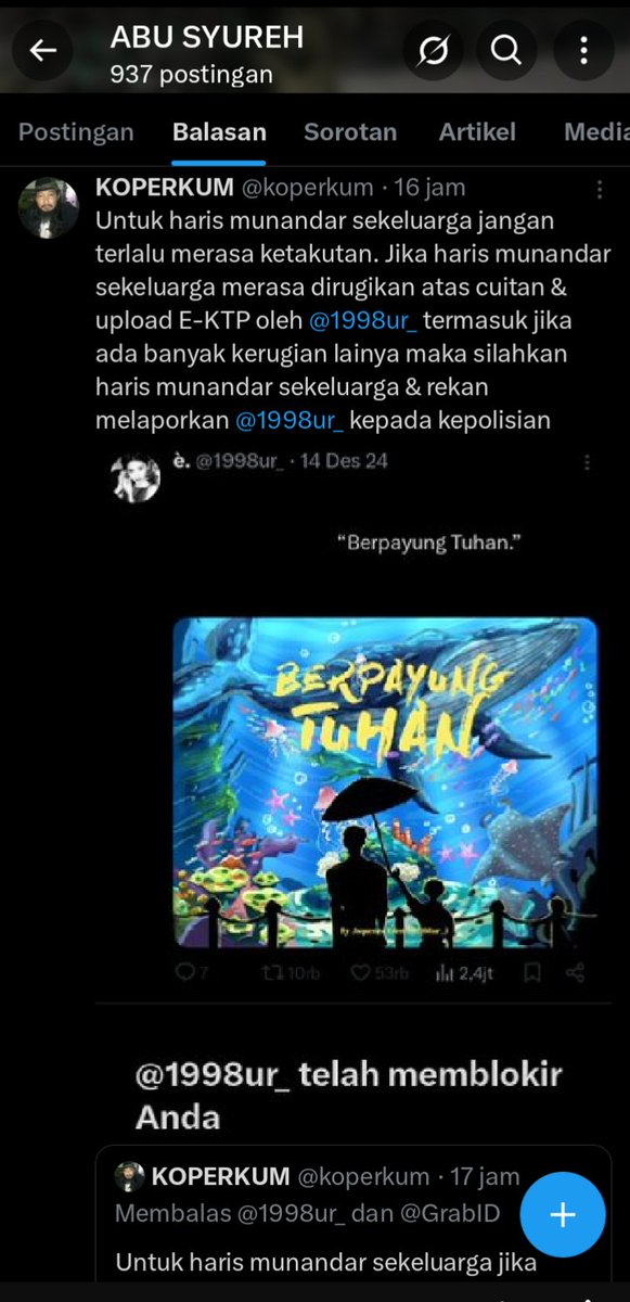 ABU SYUREH tweet media