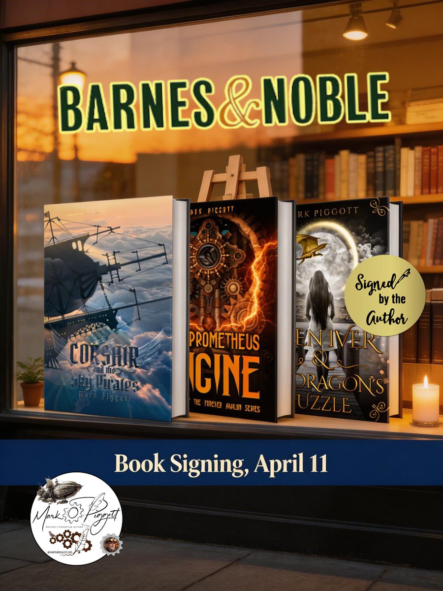 Author Mark Piggott tweet media