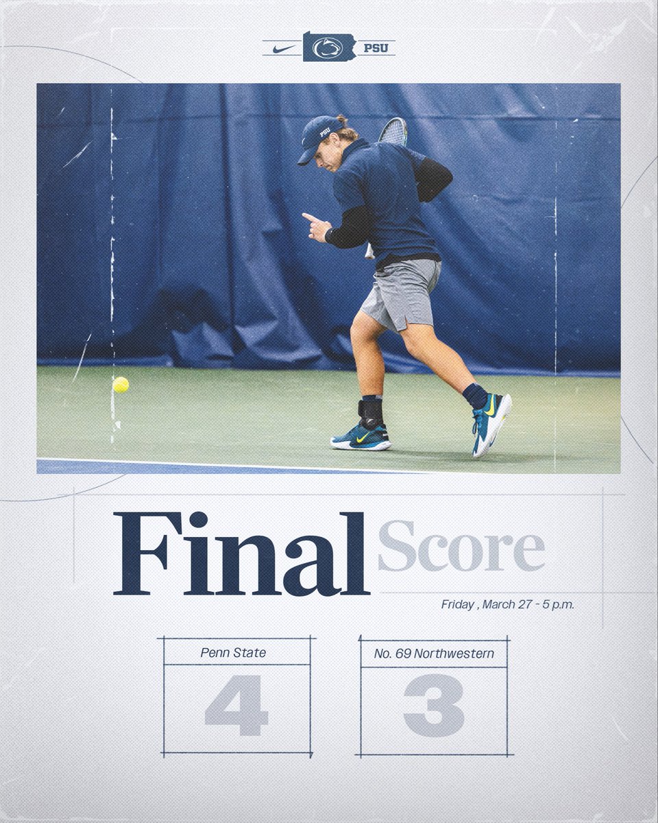Penn State Men’s Tennis tweet media