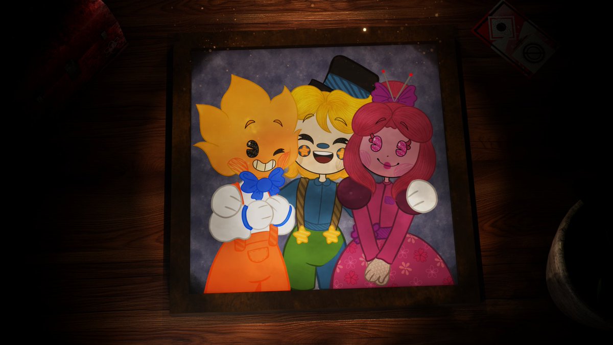 iZZKpr's tweet photo. The Frame.
Mirolin The Big Show 🎩

#indiegame #horrorgame #mascothorror https://t.co/zwmhdPmsos