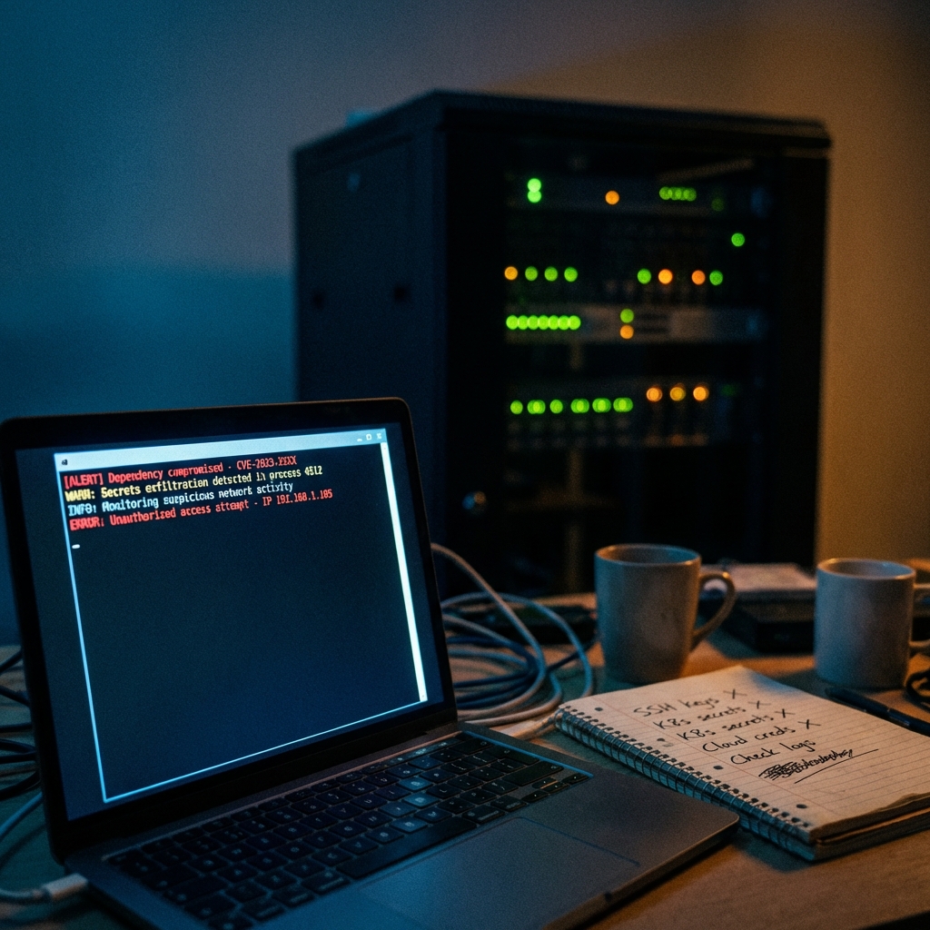 elandivar's tweet photo. Una librería muy usada en stacks de IA terminó convertida en puerta de entrada para robar credenciales cloud, llaves SSH y secretos de Kubernetes.

El caso de LiteLLM recuerda una verdad incómoda: a veces el mayor riesgo en IA no está en el modelo, sino en la cadena de suministro de software.

Qué pasó y por qué tantos equipos deberían revisarlo hoy mismo:
https://t.co/xpuvCQMWzw

#Cybersecurity #AI #DevSecOps #SupplyChainSecurity