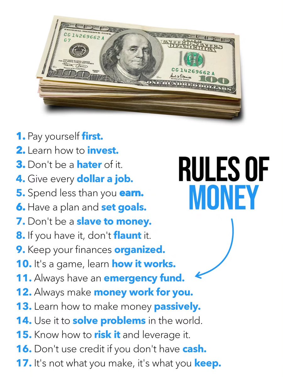Ai_With_shakhi's tweet photo. Rules of money. https://t.co/szhkq9iF5u