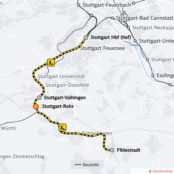 SBahn_Stuttgart's tweet photo. 🚧 #Drandenken 🚧
Die DB arbeitet von 29. März, 22:30 Uhr bis 30.März, 04:10 Uhr an der Strecke: #StuttgartHbfTief↔️#Vaihingen↔️#Filderstadt.
Abweichungen auf allen S-Bahn-Linien.
Details, auch zum #Ersatzverkehr mit Bussen #SEV1, #S2E & #S2X hier:
👉https://t.co/zJL6ogfkCg https://t.co/Raz2LhbhST