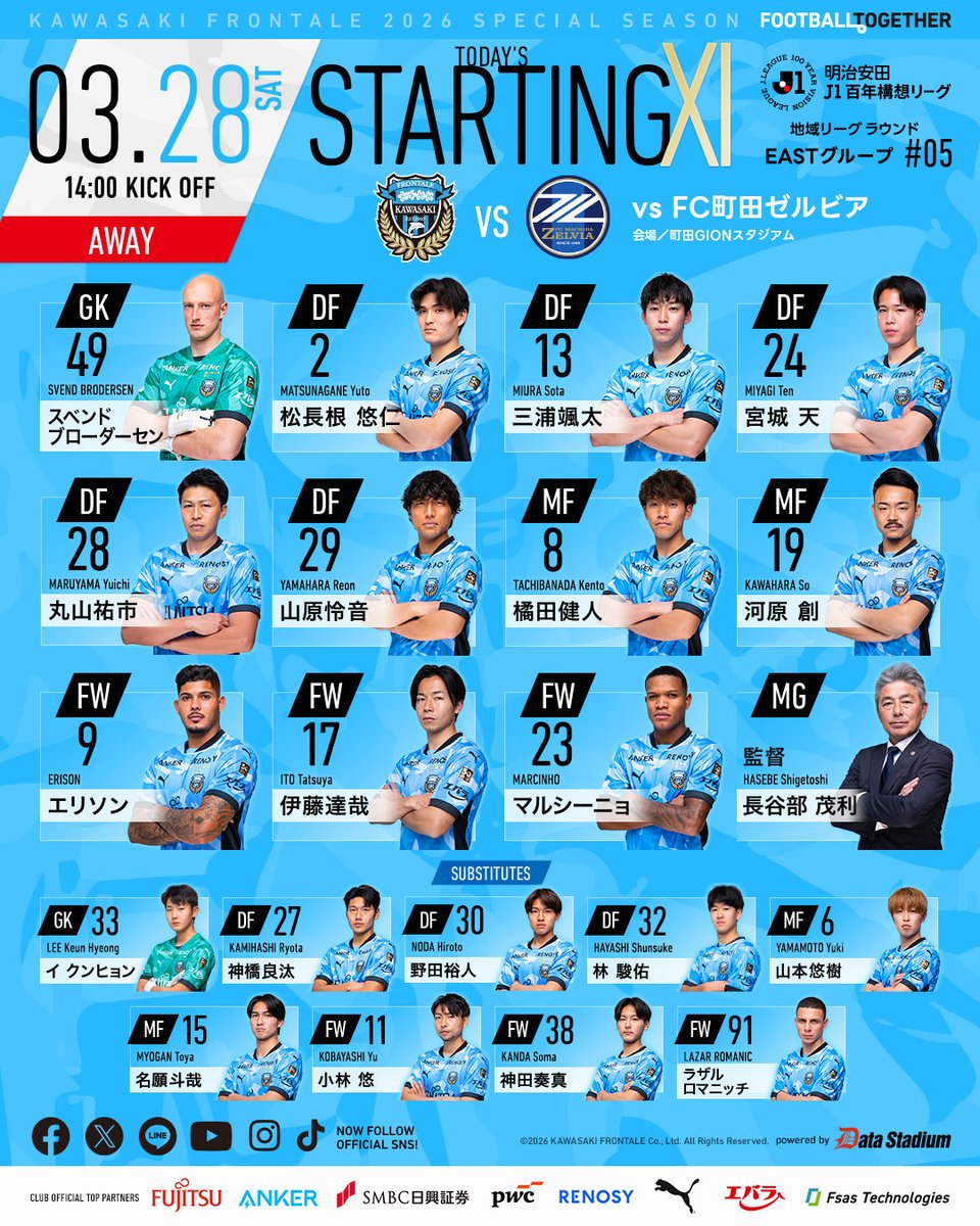 川崎フロンターレ tweet media