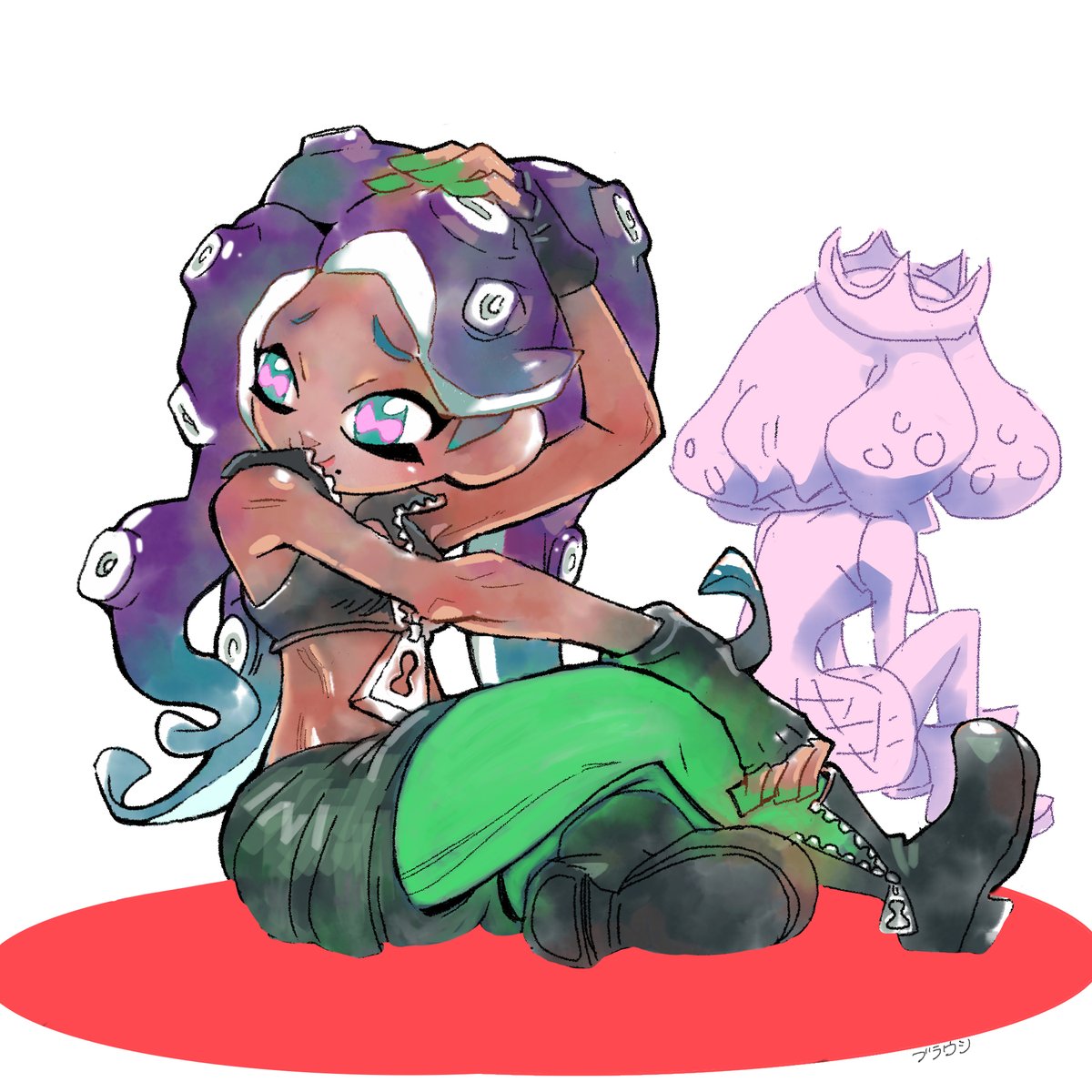 sarumemn's tweet photo. イイダさん

#スプラトゥーン３
#Splatoon https://t.co/jmhQNSAo61