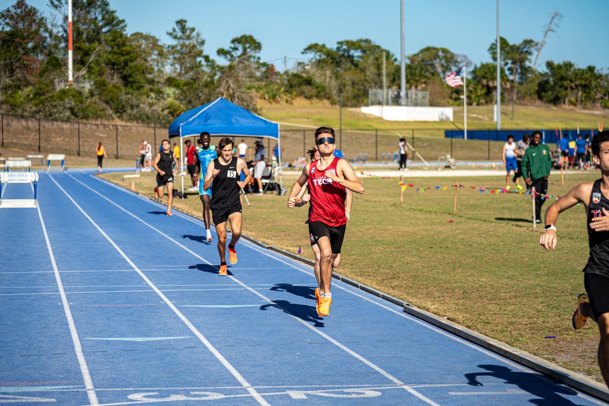 FloridaTechXC's tweet photo. Stepped up against tough competition! 🪜

Panthers placed three in the top-10 and three more in the top-15 on Day One of the UCF Knight Invite!

#GoPanthers | #TechBuilt https://t.co/aGrpJuGdm7