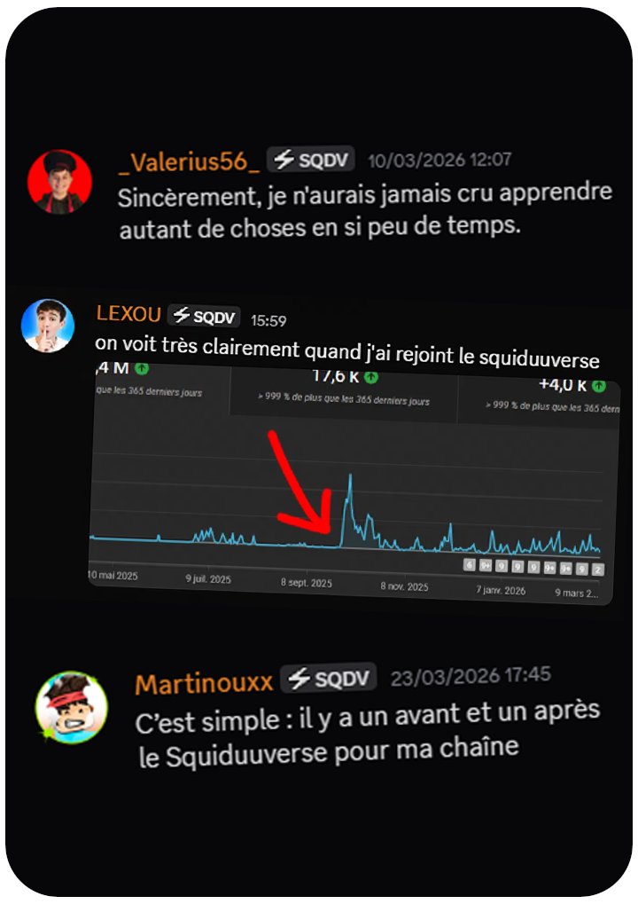 squiduuverse. - Stratégie YouTube tweet media
