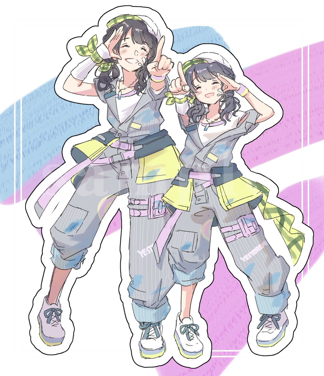 福丸小糸さん・田嶌紗蘭さん向け企画 tweet media