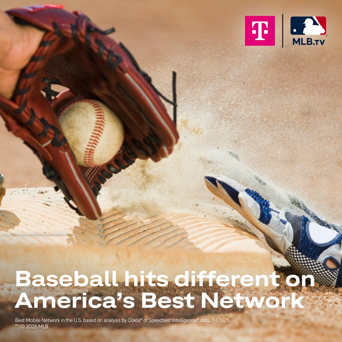 If you haven’t grabbed it yet, free MLB TV is available for <a href="/TMobile/">T-Mobile</a> members ⚾ Tough to top that kind of perk 🤌 ms.spr.ly/6011Qv0cS

➡️ Redeem in the T-Life app by March 30.

#TeamMagenta