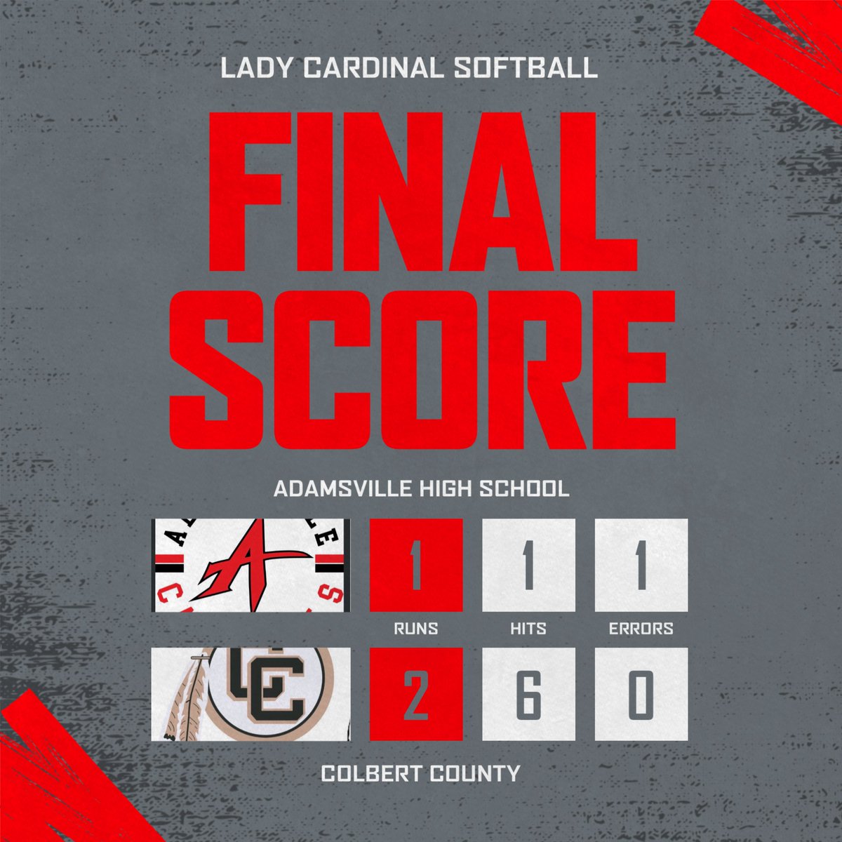 Adamsville Cardinal Athletics tweet media