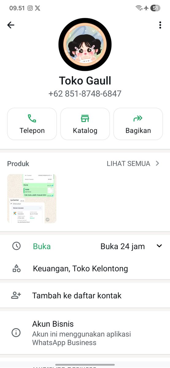 guys hati hati kalo interaksi sama akun ini @Daunnara ya soalnya si gembel ini mau nipu☺️