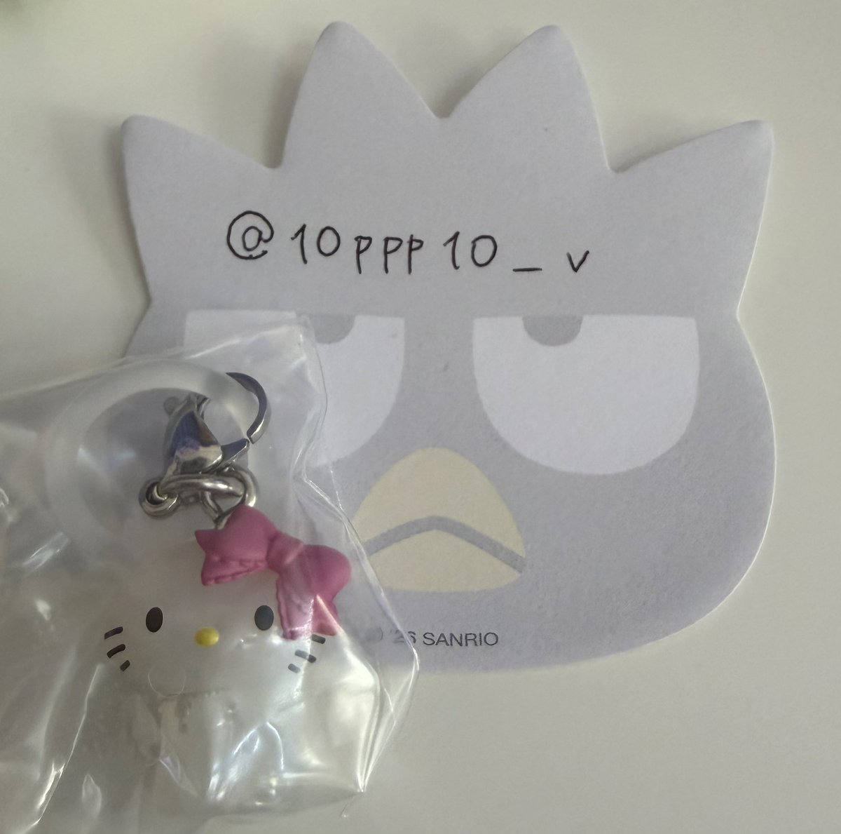 10ppp10_v's tweet photo. @usagoshimsan 検索から失礼します。

チャーミーキティ所持しています
天使と交換可能でしょうか？

郵送希望です https://t.co/uVoNta38JC