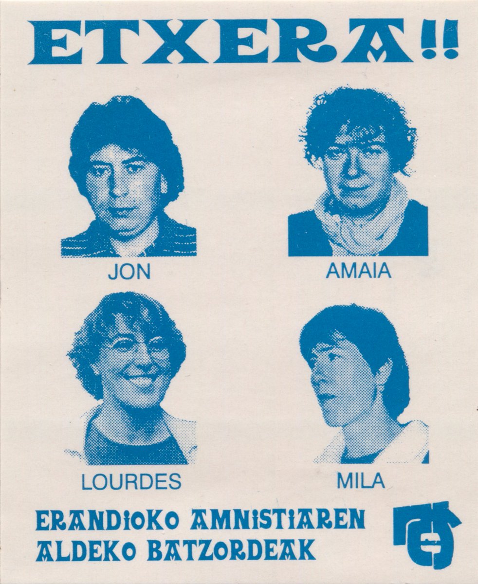 pegatineroak's tweet photo. Jatorriz Asuakoa, Guardia Zibilak atxilotu zuen 1982ko urtarrilean eta 30 urteko zigorra ezarri zioten https://t.co/ulQTffb5EP