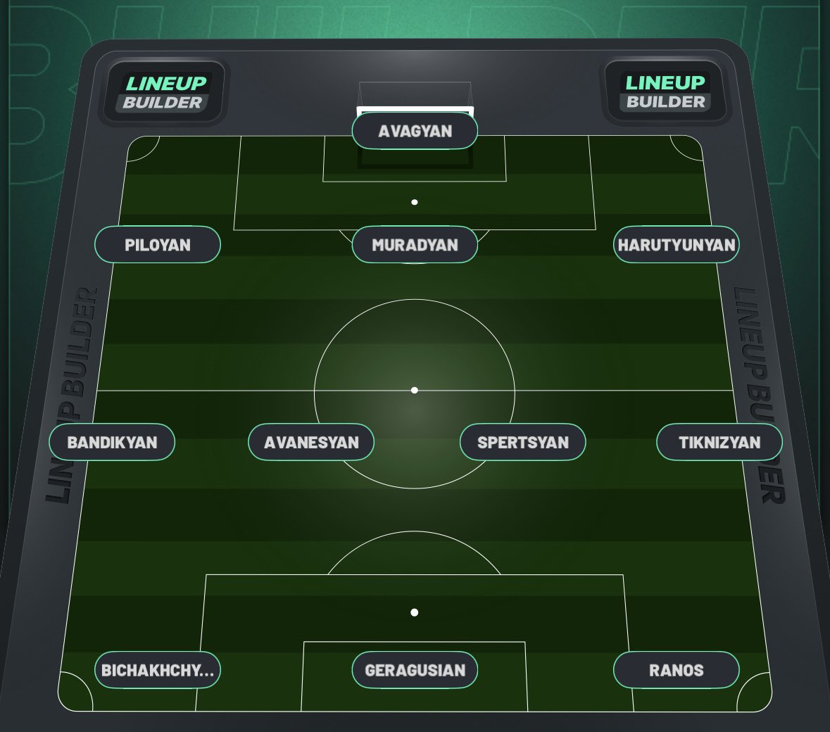 armenofoot's tweet photo. Voici la composition que je propose pour le match de demain contre la Biélorussie. 📋

Première titularisation de Geragusian ? De Bandikyan ? 👀🔥

Évidemment, la composition pourrait être mise en place si Eduard Spertsyan est finalement disponible, ce qui n’est pas sûr du tout pour l’instant. 🥺

Dans le cas où il devrait quitter le rassemblement, j’aurais aligné Karen Nalbandyan à sa place. 💪

Bref, ça reste un match amical, mais il faut montrer du beau football et essayer de gagner ce match pour se remettre en confiance. 🇦🇲❤️

Vos avis ?! 😉