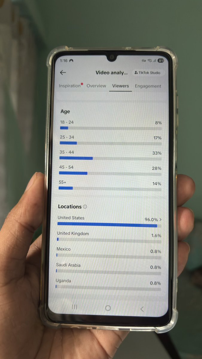 Okay. I think I found the RIGHT way to target U.S. audience on TikTok from outside of the U.S. 
Over 90% of the viewers of my videos are from the US.

Per video views are low right now. So, I think this percent will decrease when views increase.
