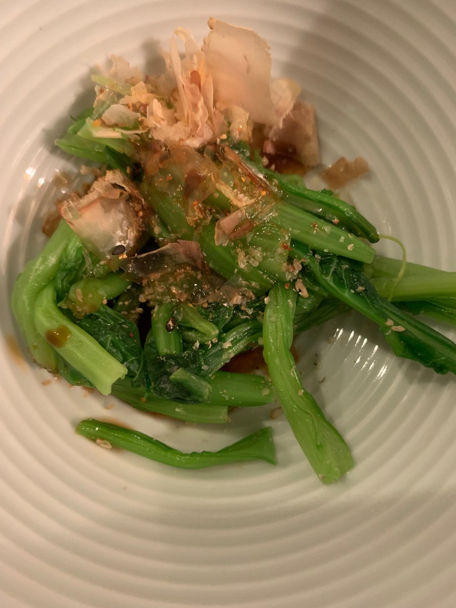 takemaru49's tweet photo. 株の葉のお浸し😋🍺

ポン酢＋かつお節＋七味
仕上げにごま油ちょい

Turnip greens ohitashi 😋🍺

Ponzu + bonito flakes + a touch of chili,
finished with a drizzle of sesame oil. https://t.co/iog3q1ctx3