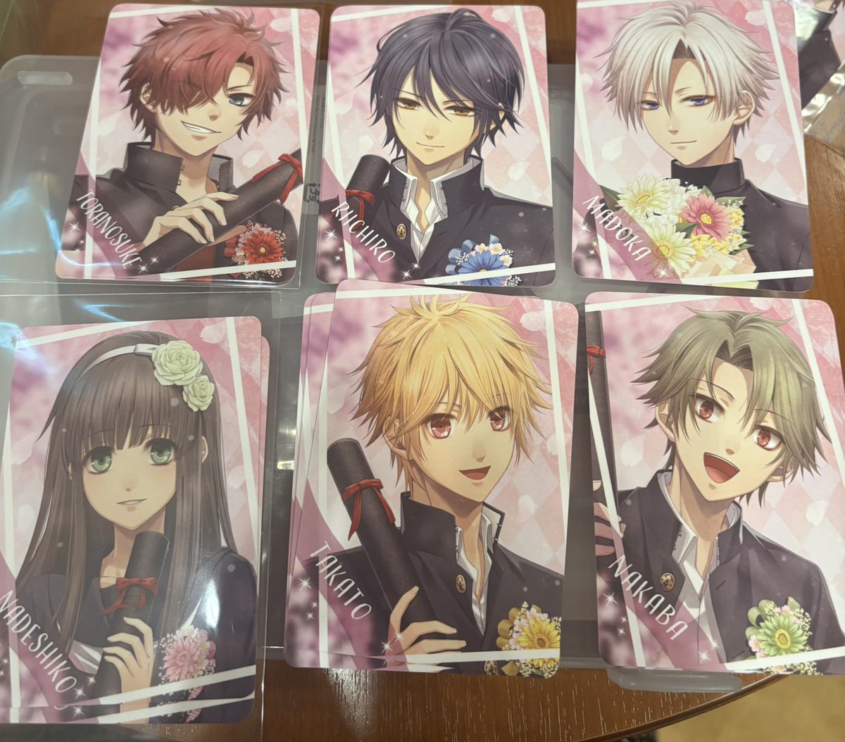 _s_hy_'s tweet photo. 【交換】CLOCK ZERO CZ オトスト

アクスタ
譲 撫子2 鷹斗1 理一郎1 寅之助1 央1

パルカ マトカ
譲 撫子3 鷹斗4 理一郎3 寅之助2 央3

特典
譲 撫子

求 同種 終夜

本日手渡し、後日郵送にてお願いします。 https://t.co/DAOmzOcx7w