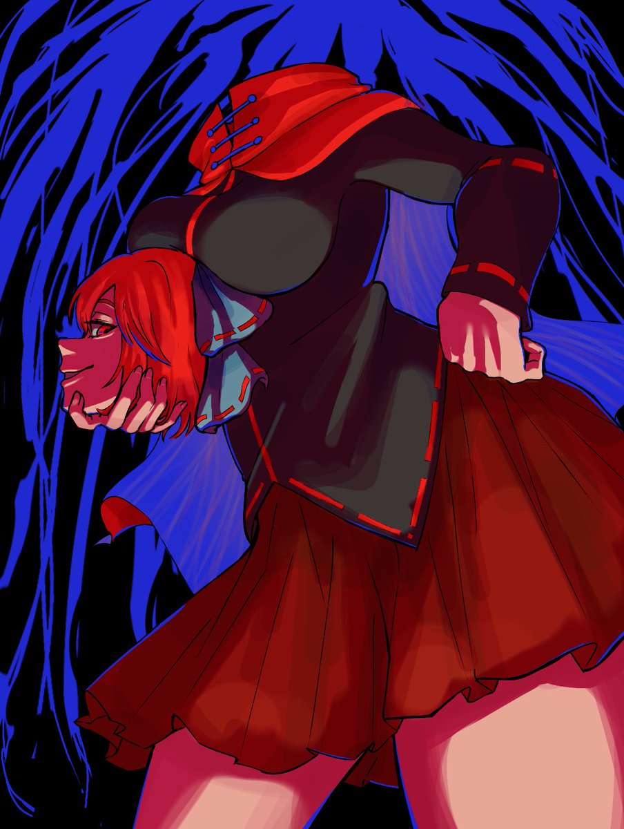 yumera213's tweet photo. 柳の下のデュラハン
#東方Project #赤蛮奇 https://t.co/M82UrWKeWI